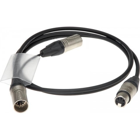 Klotz HD-PowerLink ITC és tie line kimeneti kábel XLR 7p papa - XLR 5p mama, XLR 3p papa - 2m