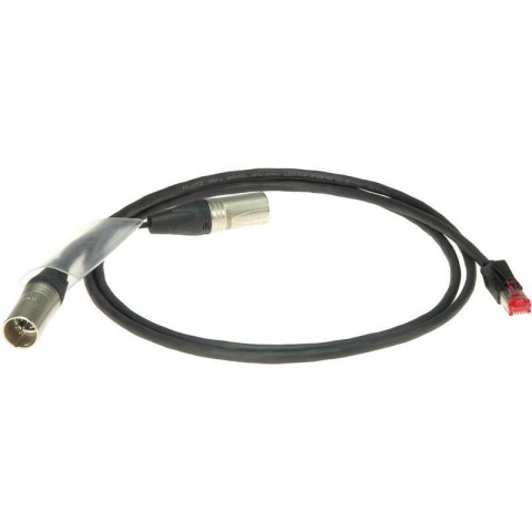 Klotz HD-PowerLink távvezérlő és output Panasonic AW-HE50-hez XLR 7p papa - RJ45, XLR 3p papa - 2m