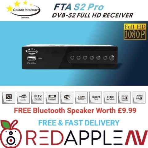 Golden Interstar FTA-S2 Pro műholdvevő