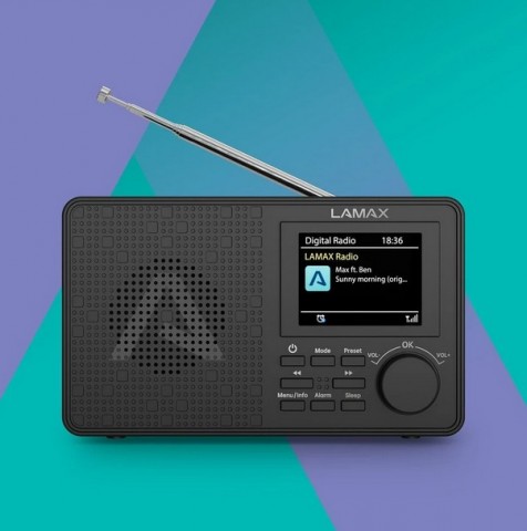 LAMAX RadioVox1 DAB Bluetooth Rádió LAMAX RadioVox1 DAB Bluetooth Rádió