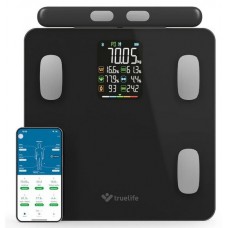 TrueLife FitScale W8 Black Okosmérleg 15 mérési funkcióval