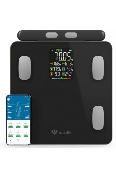 TrueLife FitScale W8 Black Okosmérleg 15 mérési funkcióval