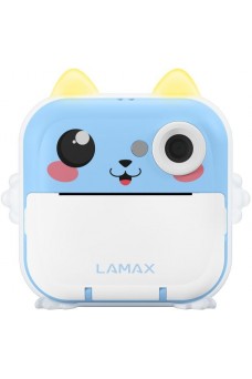 LAMAX InstaKid2 AI Plus Blue Hőpapíros gyerek fényképező Kék