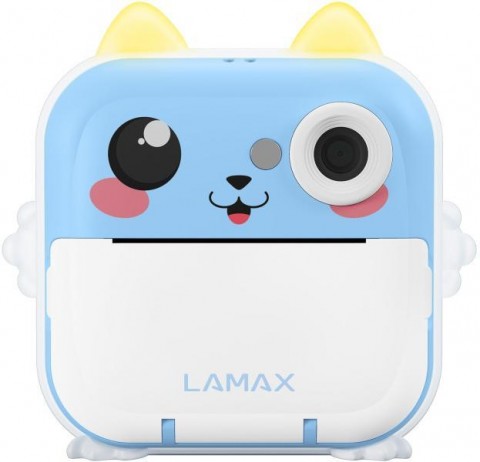 LAMAX InstaKid2 AI Plus Blue Hőpapíros gyerek fényképező Kék LAMAX InstaKid2 AI Plus Blue Hőpapíros gyerek fényképező Kék