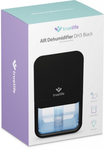 TrueLife AIR Dehumidifier DH3 Páramentesítő Fekete TrueLife AIR Dehumidifier DH3 Páramentesítő Fekete