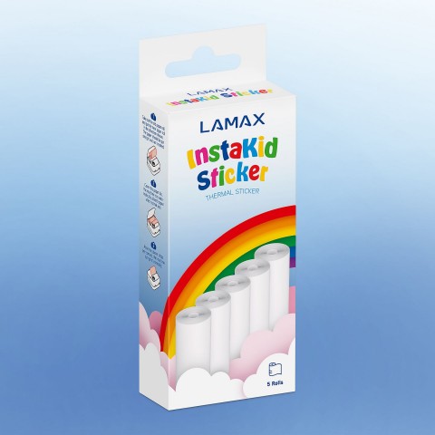 LAMAX InstaKid Thermal Paper 5db hőpapír LAMAX InstaKid Thermal Paper 5db hőpapír