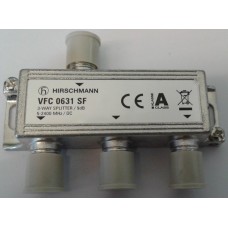 Hirschmann VFC 0631 SF 3-as elosztó F csatl Sat