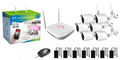 Amiko 6 kamerás WIFI videórendszer rögzítővel WIFI KIT 6900