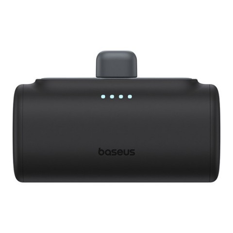 Baseus Compact 20W gyorstöltő powerbank 5000mAh iPhone csatlakozóval fekete