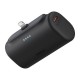 Baseus Compact 20W gyorstöltő powerbank 5000mAh iPhone csatlakozóval fekete