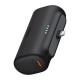 Baseus Compact 20W gyorstöltő powerbank 5000mAh iPhone csatlakozóval fekete