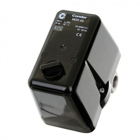 Condor MDR 4S/11 Nyomáskapcsoló kompresszorokhoz és hidrofób szivattyúkhoz 400V 20A IP44 