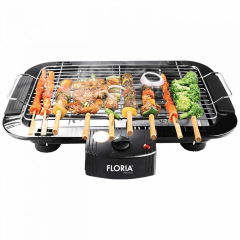 Floria ZLN2867 Elektromos grill 2000W - fekete Floria ZLN2867 Elektromos grill 2000W - fekete