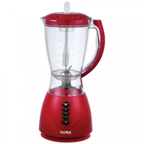 Floria ZLN3079 Turmixgép 1,5L - 300W - piros Floria ZLN3079 Turmixgép 1,5L - 300W - piros