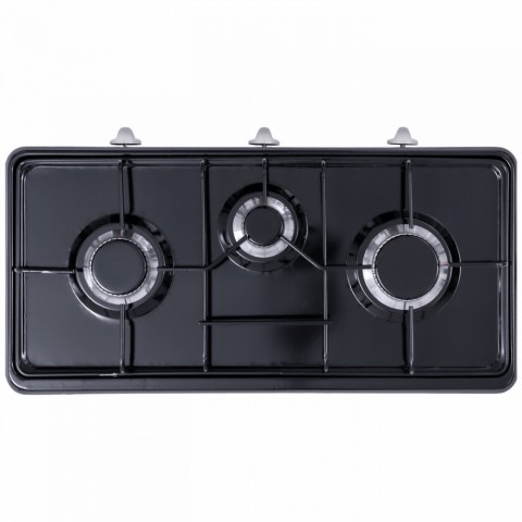 Floria ZLN7138 Gáztűzhely 3 égős fekete