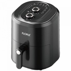 Floria ZLN8009 Forrólevegős sütő air fryer 1360W 6L fekete