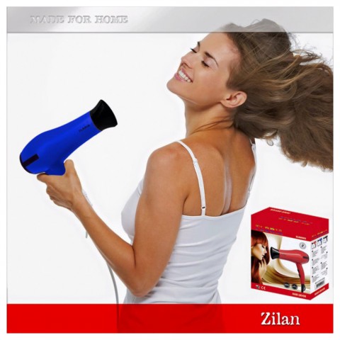 Floria ZLN8977 (ZLN8976/RD) Hajszárító 850W piros fekete