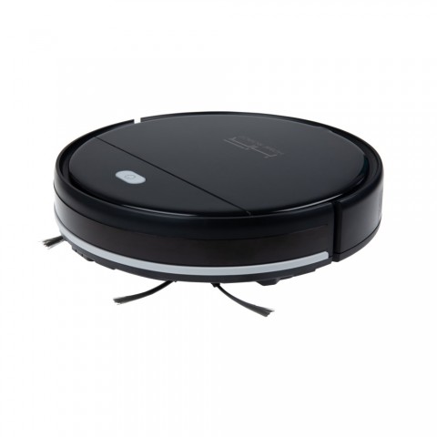 HOME ROBOT RV400 Intelligens robotporszívó nedves száraz HEPA szűrő applikációval - FEKETE