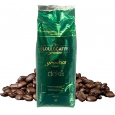 LOLLOCAFFÉ DEK GranBar koffeimentes olasz szemes kávé 1 kg