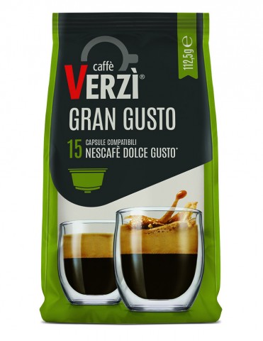 caffé VERZÍ Dolce Gusto capsule GRAN GUSTO kapszula 15db-os