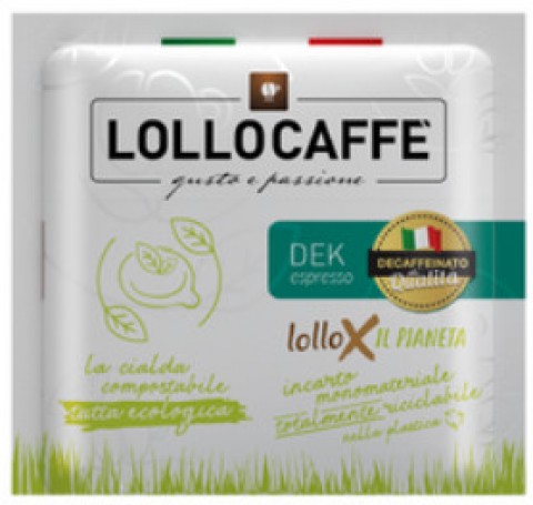 LOLLOCAFFÉ DEK POD koffeinmentes kávépárna 50db-os LOLLOCAFFÉ DEK POD koffeinmentes kávépárna 50db-os