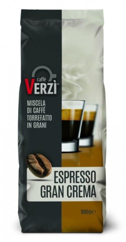 Verzi Espresso Gran Crema olasz szemes kávé 1kg Caffé Verzi Espresso Gran Crema olasz szemes kávé 1kg Caffé