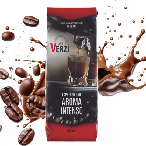 Verzi Aroma Intenso olasz szemes kávé 1kg Caffé Verzi Aroma Intenso olasz szemes kávé 1kg Caffé