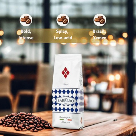Barbaro Miscela Rosso olasz szemes kávé 1 kg