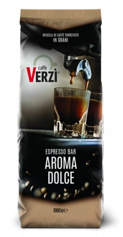 Verzi Aroma Dolce olasz szemes kávé 1kg Caffé Verzi Aroma Dolce olasz szemes kávé 1kg Caffé