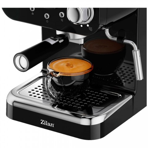 Zilan ZLN2991 Retro eszpresszó kávéfőző – 1100 W 1,25 l fekete