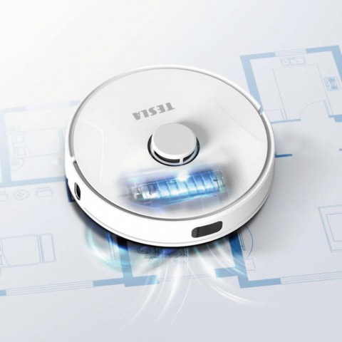 TESLA RoboStar iQ700 Plus Intelligens robotporszívó FEHÉR