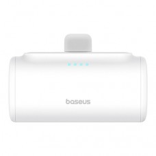 Baseus Compact gyorstöltő powerbank 5000 mAh 20W iPhone csatlakozóval fehér
