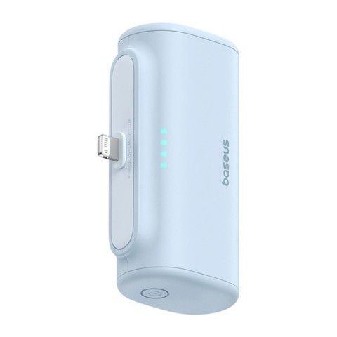Baseus Compact gyorstöltő powerbank 5000 mAh 20W iPhone csatlakozóval kék