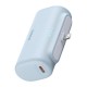 Baseus Compact gyorstöltő powerbank 5000 mAh 20W iPhone csatlakozóval kék