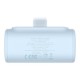 Baseus Compact gyorstöltő powerbank 5000 mAh 20W iPhone csatlakozóval kék