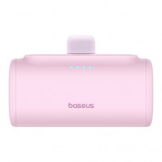 Baseus Compact 20W gyorstöltő powerbank 5000mAh iPhone csatlakozóval rózsaszín