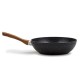 Nava 10 144-110 Nature tapadásmentes Wok serpenyő kőbevonattal 28 cm