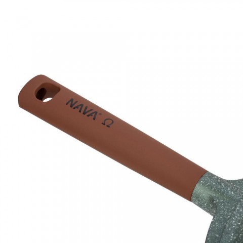 Nava 10 255-002 Ωmega tapadásmentes öntött alumínium serpenyő kőbevonattal 24 cm