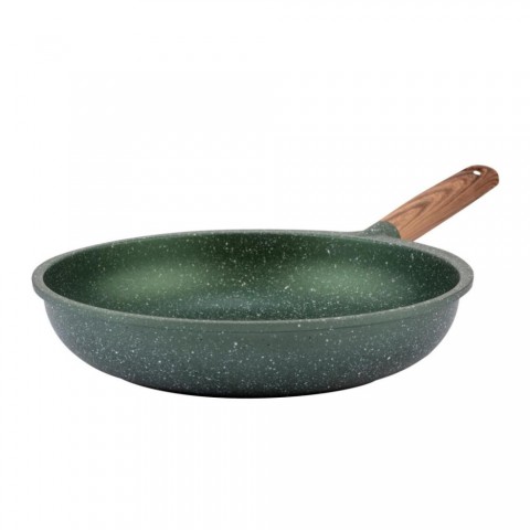 Nava 10 255-004 Ωmega tapadásmentes öntött alumínium serpenyő kőbevonattal 28 cm