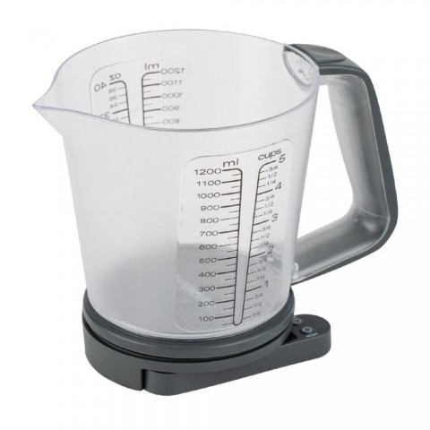 NAVA 10 274-001 Imperial digitális konyhai mérleg és mérőkancsó 1,5l 5kg