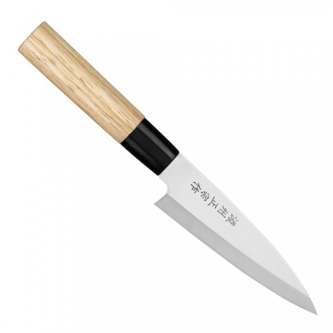 Satake 805 810 Megumi univerzális japán konyhai kés rozsdamentes acél 12 cm pengehossz gumifa markolat
