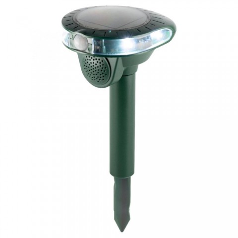 Home AR 01 állatriasztó karó PIR mozgásérzékelő ultrahang fényjelzés 13 60 kHz napelem