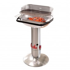 Barbecook BC CHA-1004 Loewy 55 SST rozsdamentes acél faszenes grill 55x33x101cm