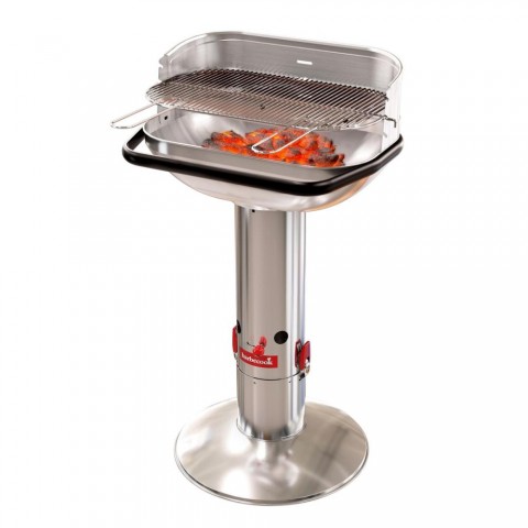 Barbecook BC CHA-1004 Loewy 55 SST rozsdamentes acél faszenes grill 55x33x101cm