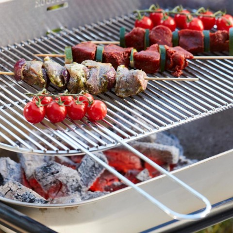 Barbecook BC CHA-1004 Loewy 55 SST rozsdamentes acél faszenes grill 55x33x101cm