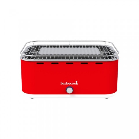 Barbecook BC CHA-1019 Carlo asztali faszenes grill piros 44x33x21cm