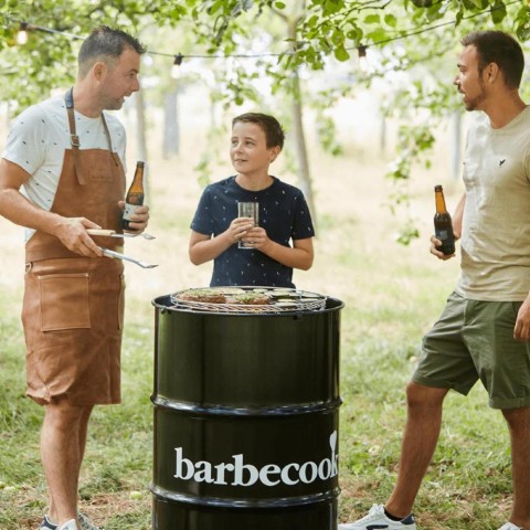 Barbecook BC CHA-1020 Edson faszenes grillhordó fekete 47,5 átmérő