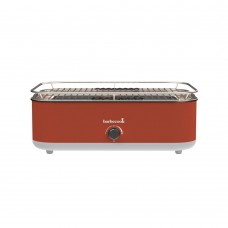 Barbecook BC ELE-1001 E-Carlo elektromos asztali grill piros 42,5x33x16,5cm