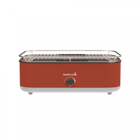 Barbecook BC ELE-1001 E-Carlo elektromos asztali grill piros 42,5x33x16,5cm