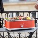 Barbecook BC ELE-1001 E-Carlo elektromos asztali grill piros 42,5x33x16,5cm